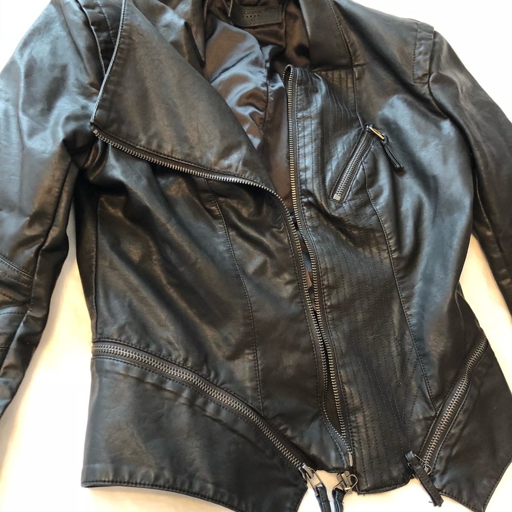 BlankNYC faux leather jacket